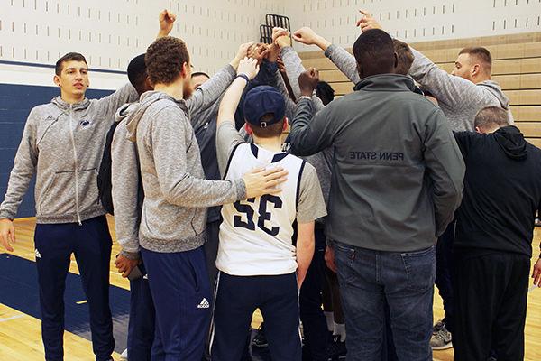 Preston Harris with Mont Alto Basketball Team