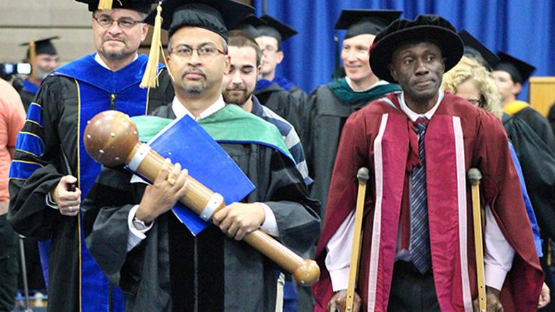 Penn State Mont Alto Founders Convocation Faculty Procession