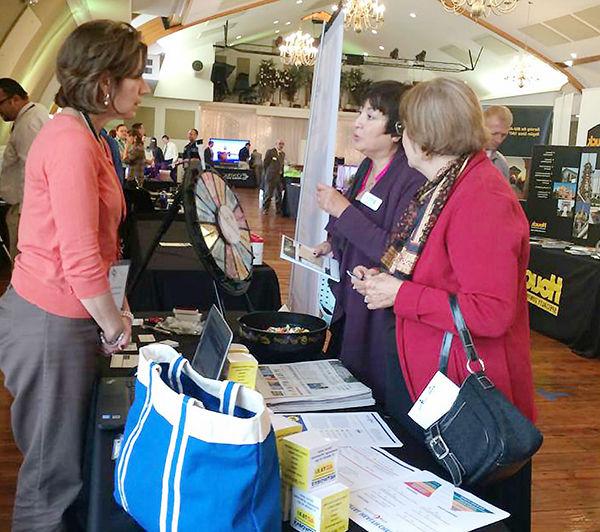 Public Opinion exhibit at Chamber 2015 Expo